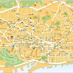 Barcelona Vector Map 2017