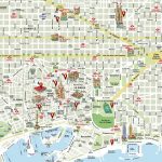 Tourist map Barcelona