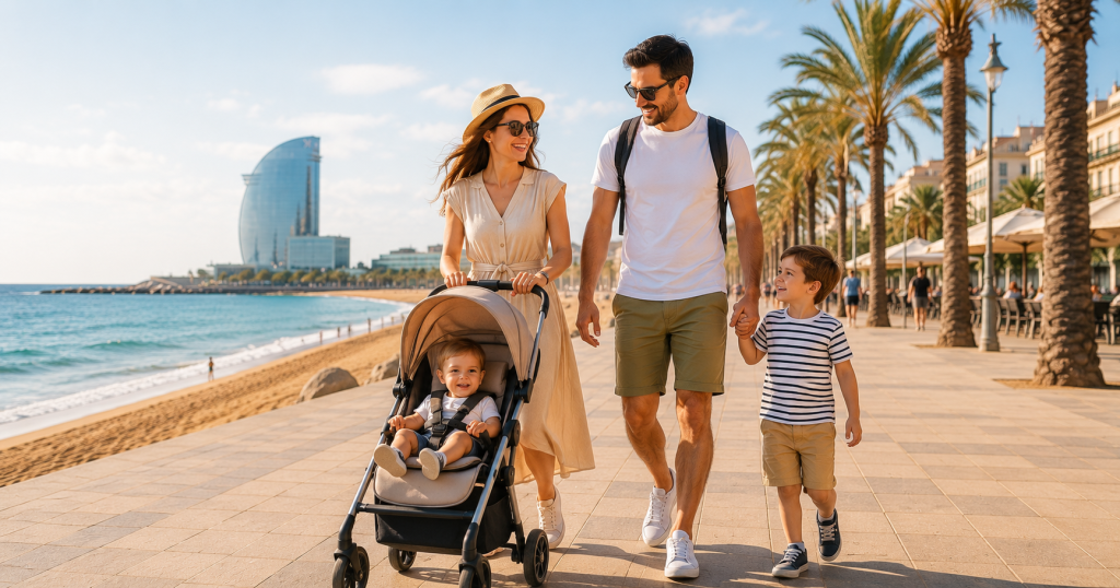 Barcelona at Stroller Pace